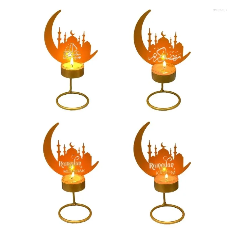 Kerzenhalter Aus Metall, Eisenhalter, Eid Mubarak, Ramadan Dekoration,  Marokkanischer Mondschloss, Kerzenständer, Mittelstücke, Geschenk Von 7,98  €
