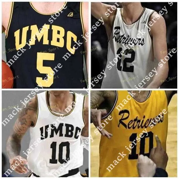 Basketbal NIK1 NCAA UMBC Retrievers Basketball Jersey 21 Sam Schwietz 22 Ricky Council II 23 Max Curran 30 Daniel Akin 33 Arkel Lamar