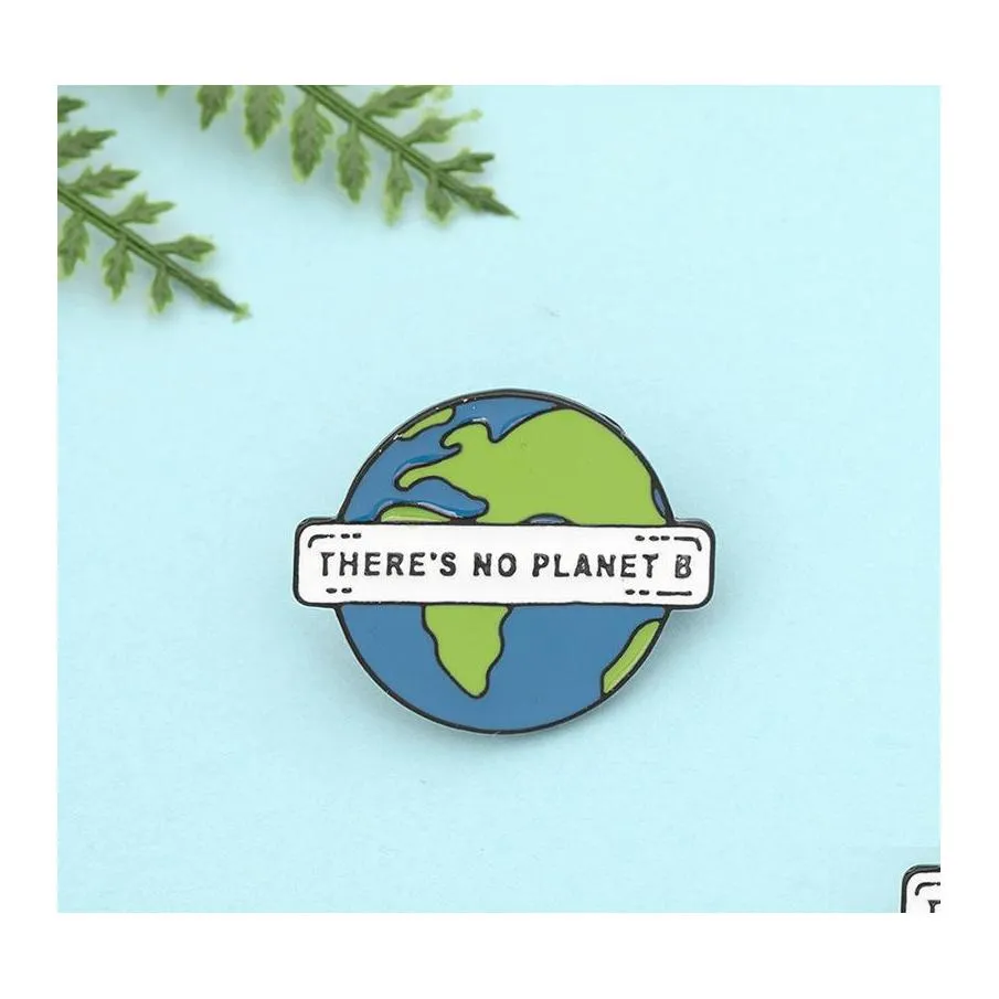 Pins Brooches Fashion Love Earth Series That Here Home Us Personality Girls Boys Bag Coat Badge Pin Decoration Drop Delivery Jewelry Otvrs