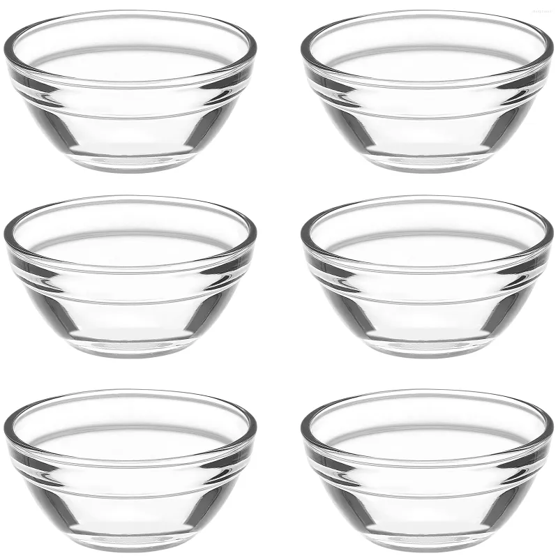 Kommen 6 stks pudding glas voorbereiding jelly cups duidelijke dessertcontainers keuken mini