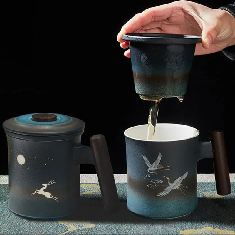 Mokken luxe mode koffie kopje blauw bulk espresso creatieve originele keramische mok ontbijt bubble thee vrienden drink tazas melk