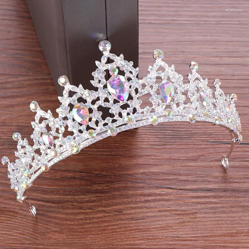 Copricapo Diadema di cristallo Corona Accessori per capelli Matrimonio Nuziale Donna Copricapo Gioielli Copricapo principessa Diadema