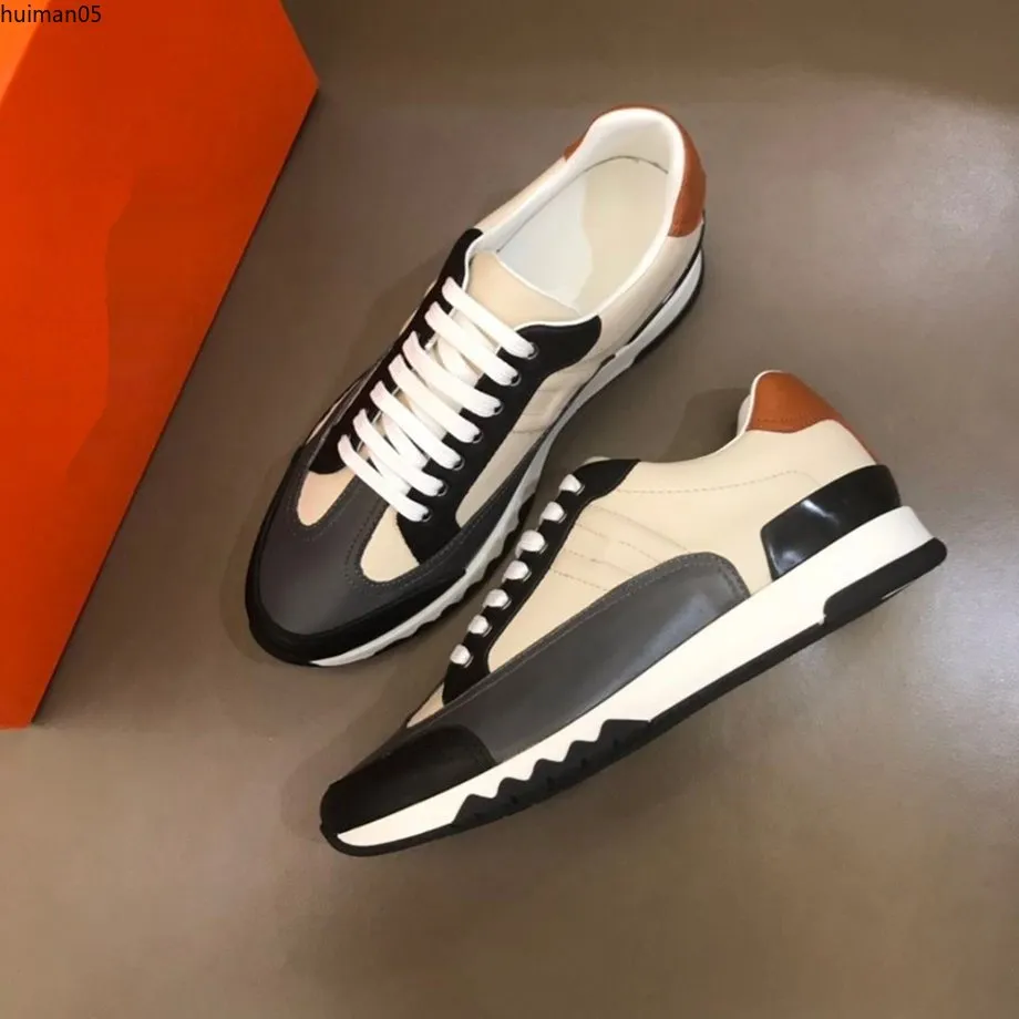 Scarpe da corsa da uomo di marca di lusso Scarpe sportive di moda casual per uomo Sneakers da uomo traspiranti da passeggio atletiche all'aperto hm051037