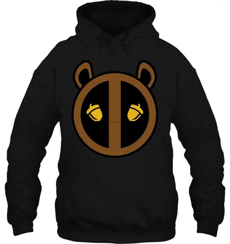 Men's Hoodies Men Hoodie Squirrel Girl Women Streetwear