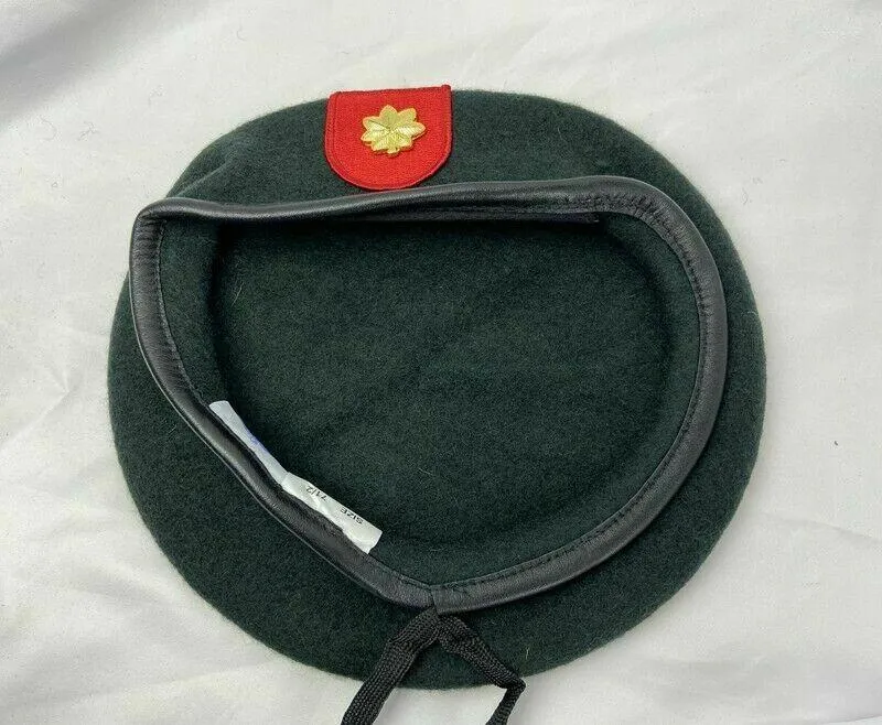ベレー帽US陸軍第7特殊部隊グループグリーンベレーメジャー記章軍事帽子店