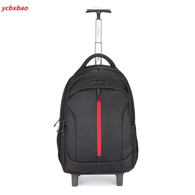 Duffel Bags 19inch Men Waterproof Travel Trolley Luggage Rolling Women Wheeled Backpacks Business Suitcase