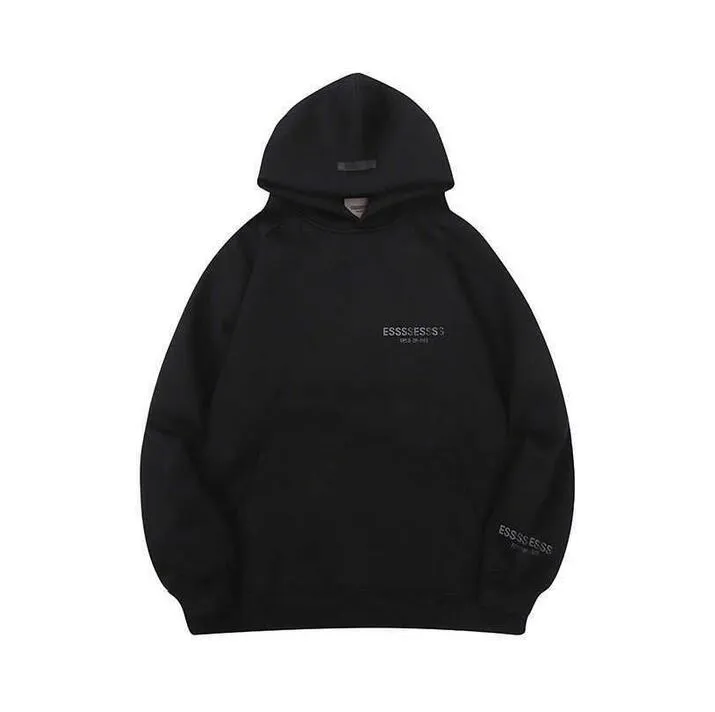 Fear of online god reflective hoodie