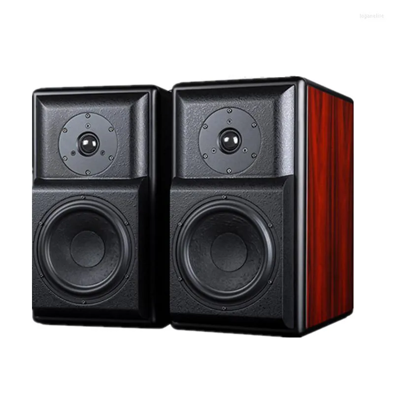 Haut-parleurs combinés 200W 7 pouces haut-parleur bidirectionnel de bureau haute puissance HiFi Audio passif bibliothèque Surround Home cinéma Sound Box