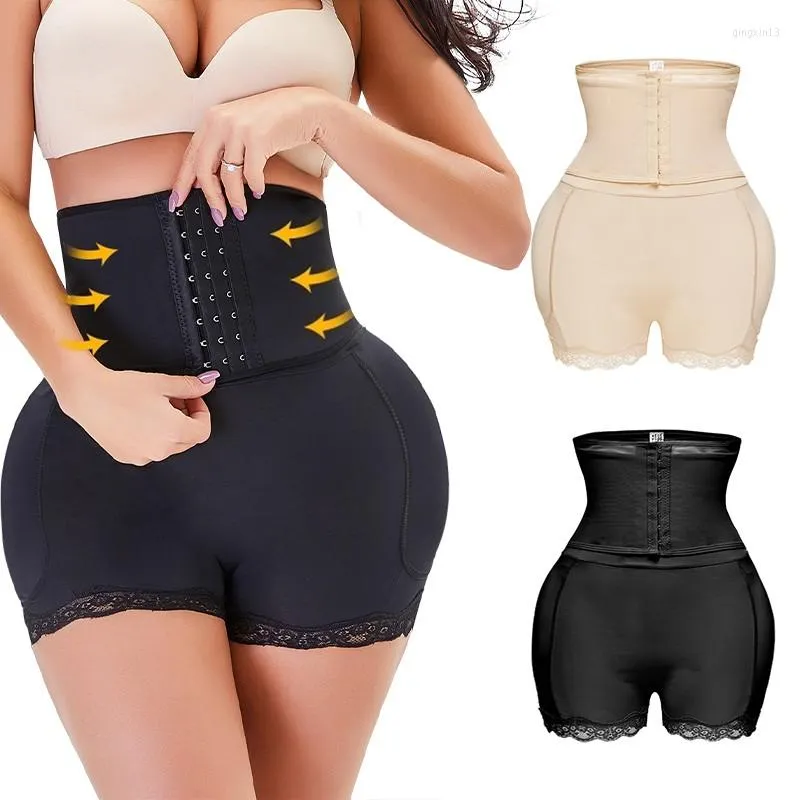 Shapers femininos bulches bupidd shaper Mulheres da cintura alta barriga calcinha de controle de controle quadril bulfeter ajustável Faja Drop