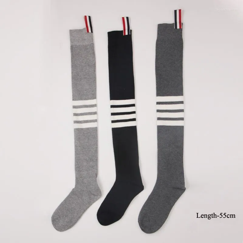 Women Socks Mix 3 Pairs Happy Funy Fashion 2023 Hip Hop Cotton Striped Girls Casual High Knee Dames Sokken