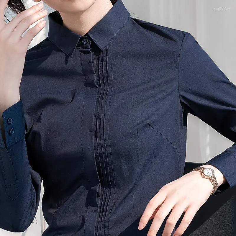Женские блузки весенние топы для женщин с длинным рукавом.
