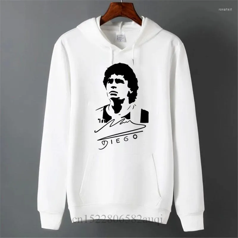 Erkek Hoodies Diego Maradona Polar Erkekler Sweatshirts Unisex Kış Harajuku Gündelik Kıyafetler Damla Gemisi