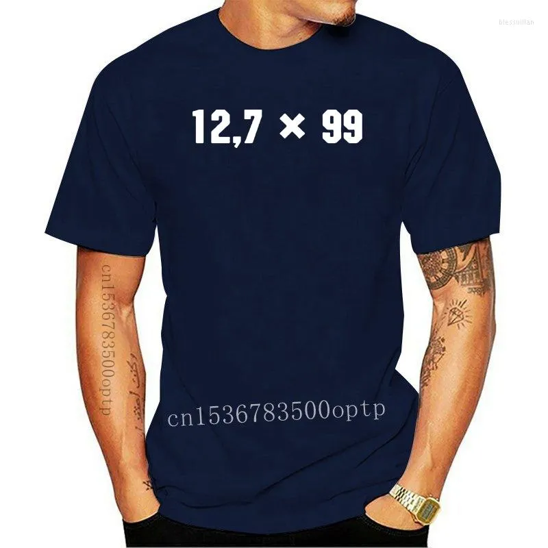 Heren t shirts merk t-shirt mannen 2023 Verkoop van mannelijk katoenen shirt anti-matte geweer pistool cal50 barrem82 licht vijftig g82 s tee t-shirt homme