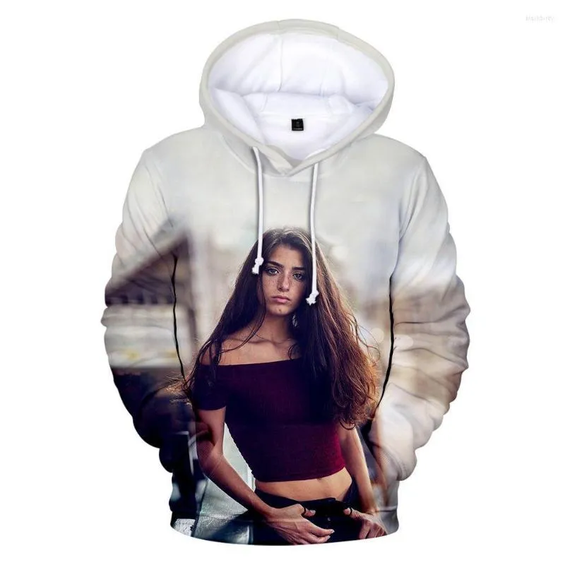 Men's Hoodies 2023 Charli DAmelio Merch 3D Sweatshirts Boys/Girls Kpop Hoody Casual Sudaderas Clothes