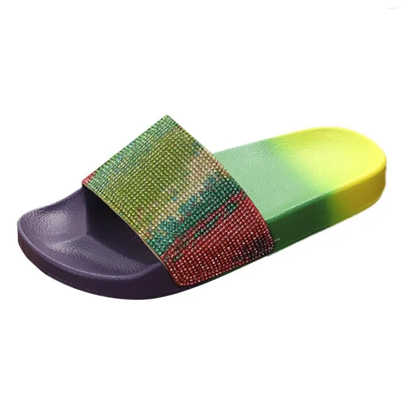 Slippers Sandals Ladies Bright Color Women Toilet Slipper Bathroom Simple Shoes Yoga For Mop