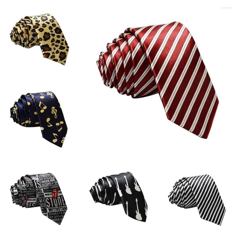 Bow Ties Men Formal Business Polyester Tie Fashion Printed Dot Nathtie Dancing Party Gentle Bowtie