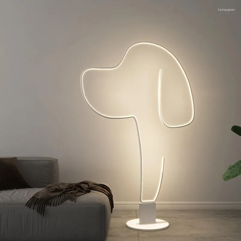 Lampadaires Debout Design Girafe Lampe Candélabre Boule De Verre Chambre Lumières