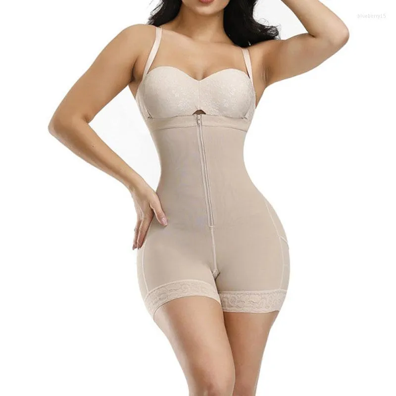 Intimo modellante da donna Guaine colombiane Vita trainer Pancia piatta per donna magra Mutandine modellanti BuLifter Body completo Shapewear Controllo della pancia