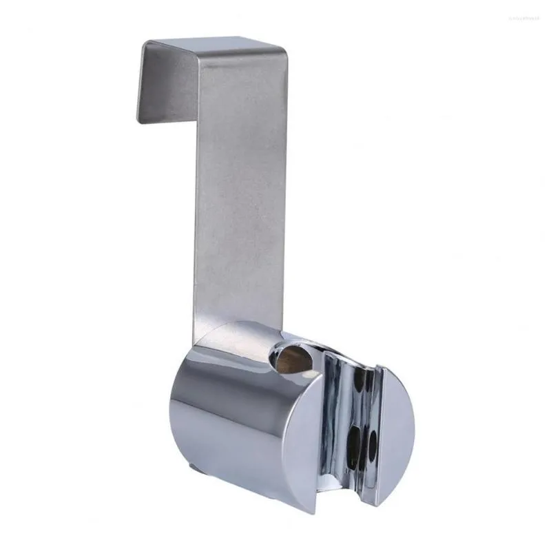 Set di accessori da bagno Bidet Spray Heads Attacco per serbatoio WC Supporto per soffione doccia Gancio per unghie gratuito in acciaio inossidabile