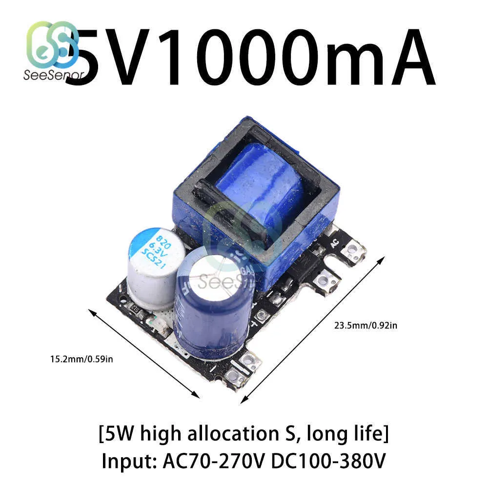 Ac-dc 5w Precision Buck Converter Ac 220v To 5v Dc Step Down