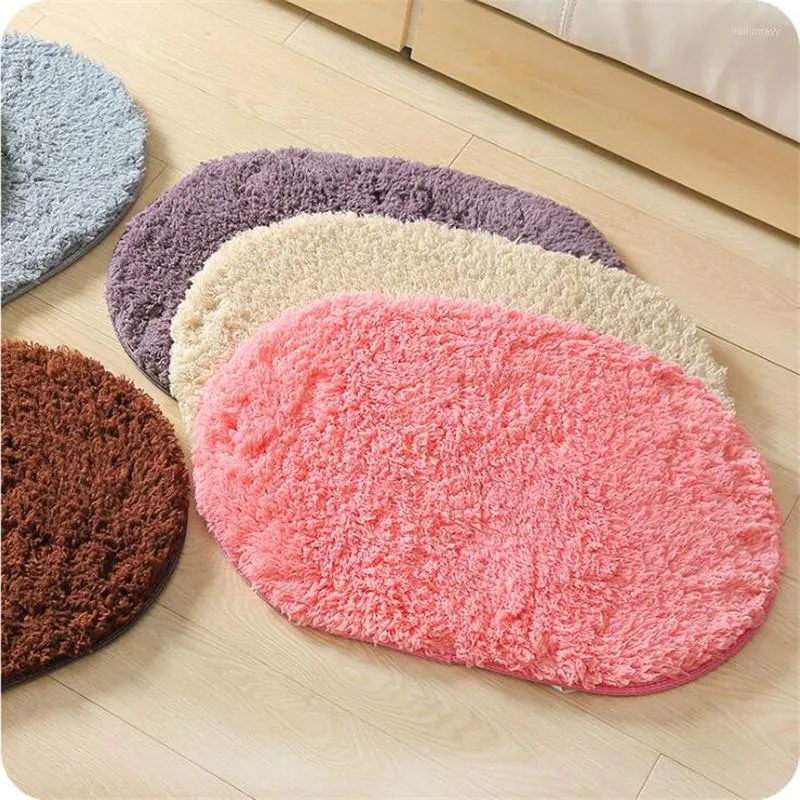 Bath Mats Microfiber Bathroom Comfortable Pad Anti Slip Mat Bathtub Room Living Door Stairs Foot Floor Home Cushion