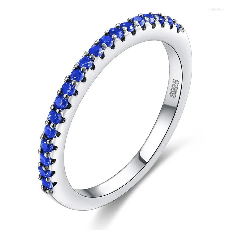 Bagues de mariage couleur argent pour femmes, bijoux de fiançailles, 4 styles, cristal Zircon, conception Simple, bague pour femmes et filles