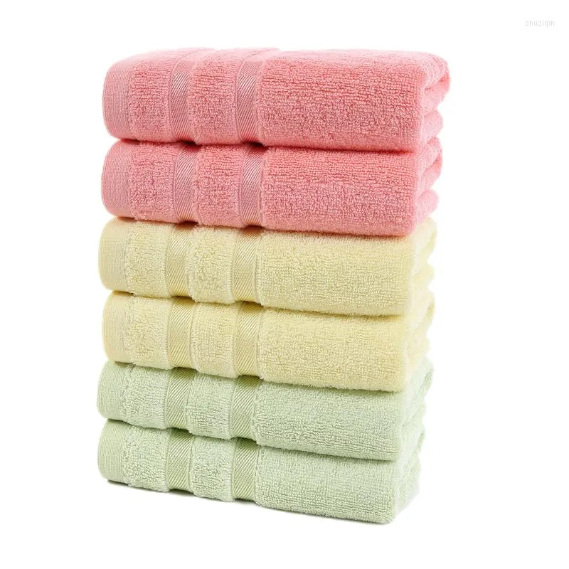 Toalha 2pcs Conjunto de banheira de algodão de bambu Face toalhas crianças dedos faciais da ponta do banheiro rápido seco Home altamente absorvente
