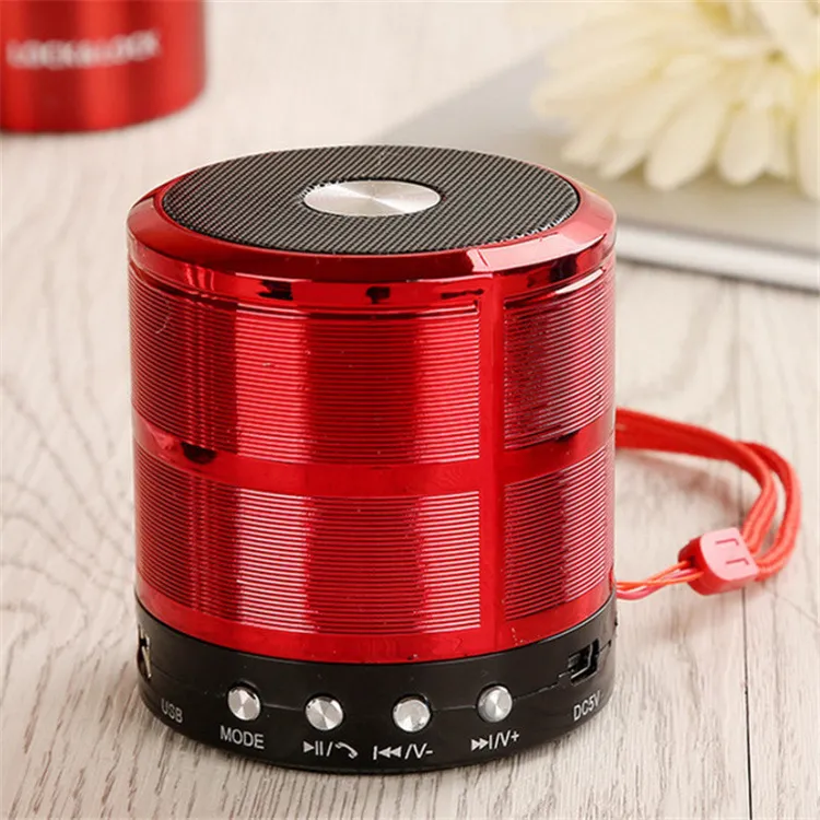 Bluetooth Speaker Small Steel Cannon Radio Bluetooth Small Audio Lanyard Bluetooth Gift Speaker