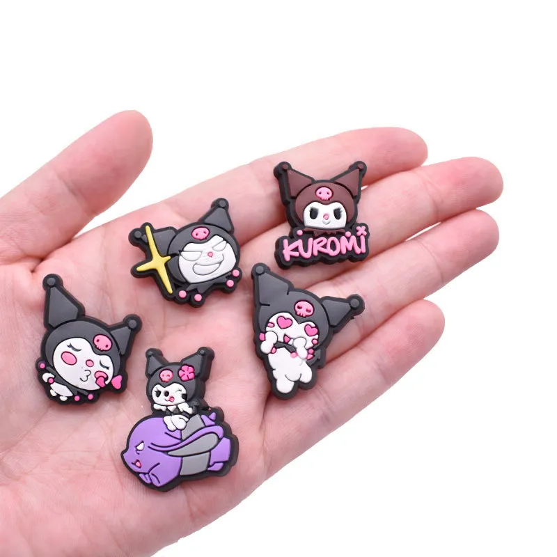 Wholesale Kuromi Charms Childhood Memories, Funny Gift, Cartoon PVC  Decoration Buckle For Jibbitz Shoe Charms From Baby_topwholesaler1, $0.13