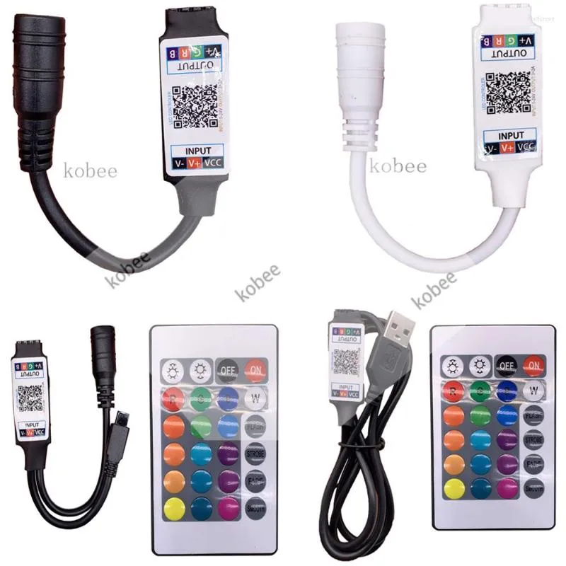 CONTRÔLERS USB DC 5V 12V IR Smart Controller LED RV LED pour SMD 2835 3528 Application compatible Light Bluetooth