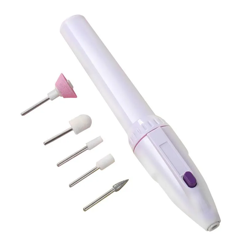 Nail Drill & Accessories Easy To Use Electric Care Kit Machine Mini Pen HJL2023