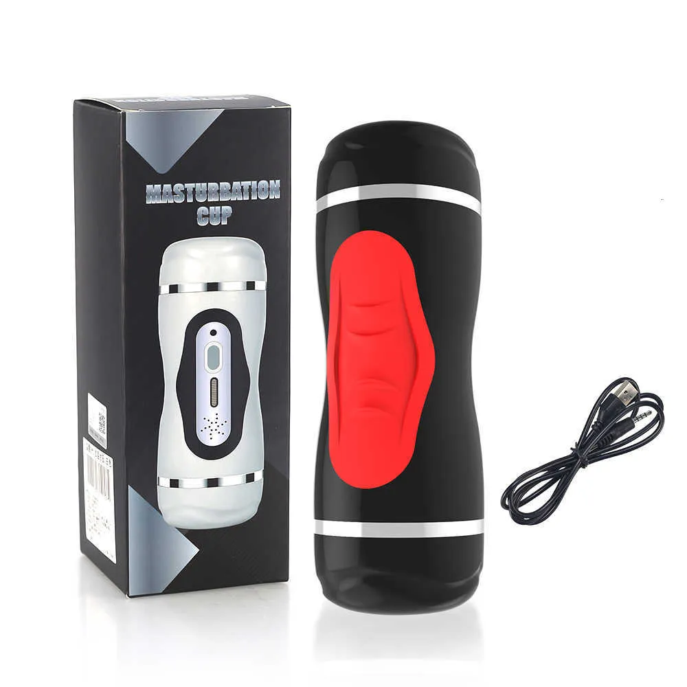 2 in 1 male masturbator Auto Suction Retractable 2-in-1 Male Masturbator