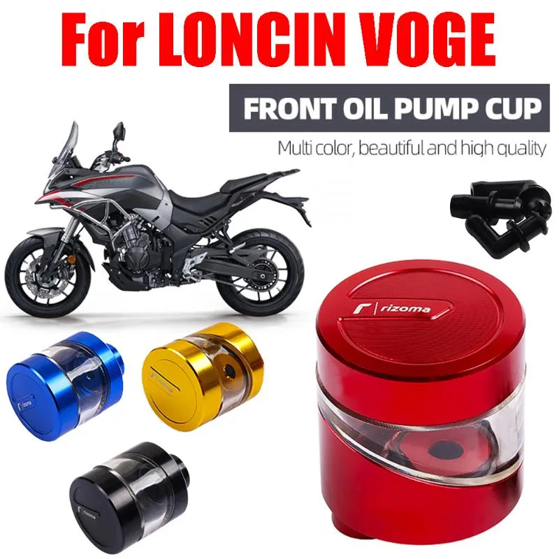 Motorcycle Brakes For LONCIN VOGE 500DS 500R 650DS 300R 300RR 500 DS R Accessories Brake Clutch Tank Cylinder Fluid Oil Reservoir Cup