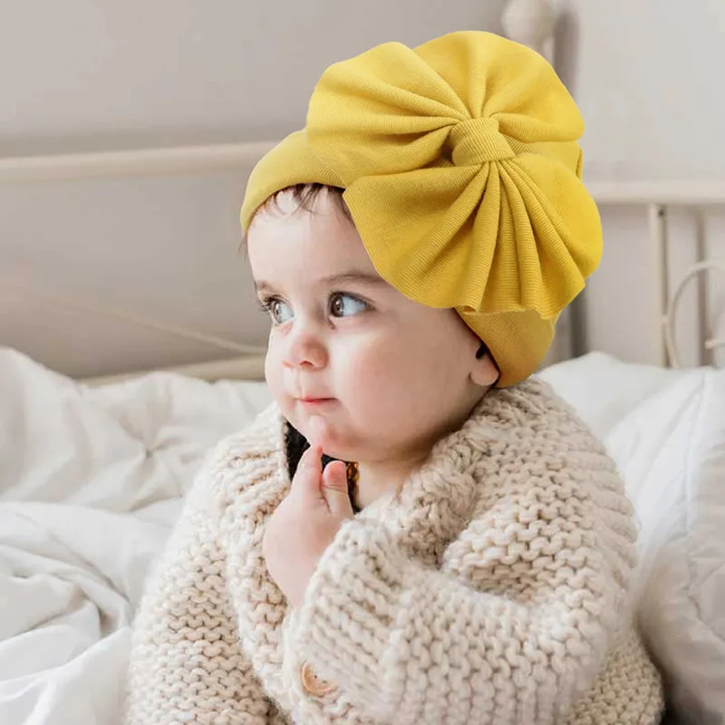 Baby Turban Hat Cute Baby Girl Hats And Headbands Newborn Girl