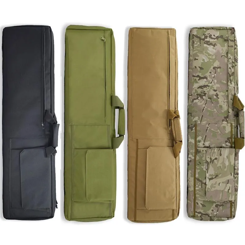 Sacs de rangement sac pour pistolet tactique mallette à fusil militaire Sport de plein air porter pochette à bandoulière sacs de chasse armée Sniper protection