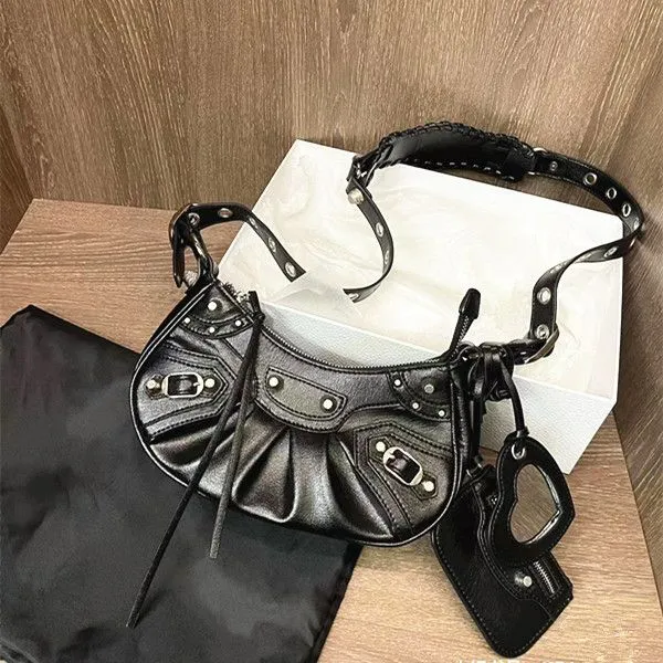 Designer European Motorcycle Bags Fashion Famous Women's Jacket Shape  Messenger Shoulder Bag Quality Ladies Luxury Handbag Bolsa