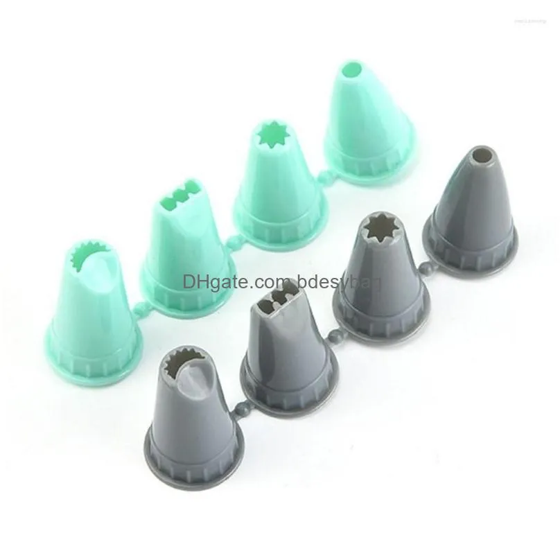 baking tools decorating detachable cake cream decoration tool pastry bag icing piping with 5pcs nozzles