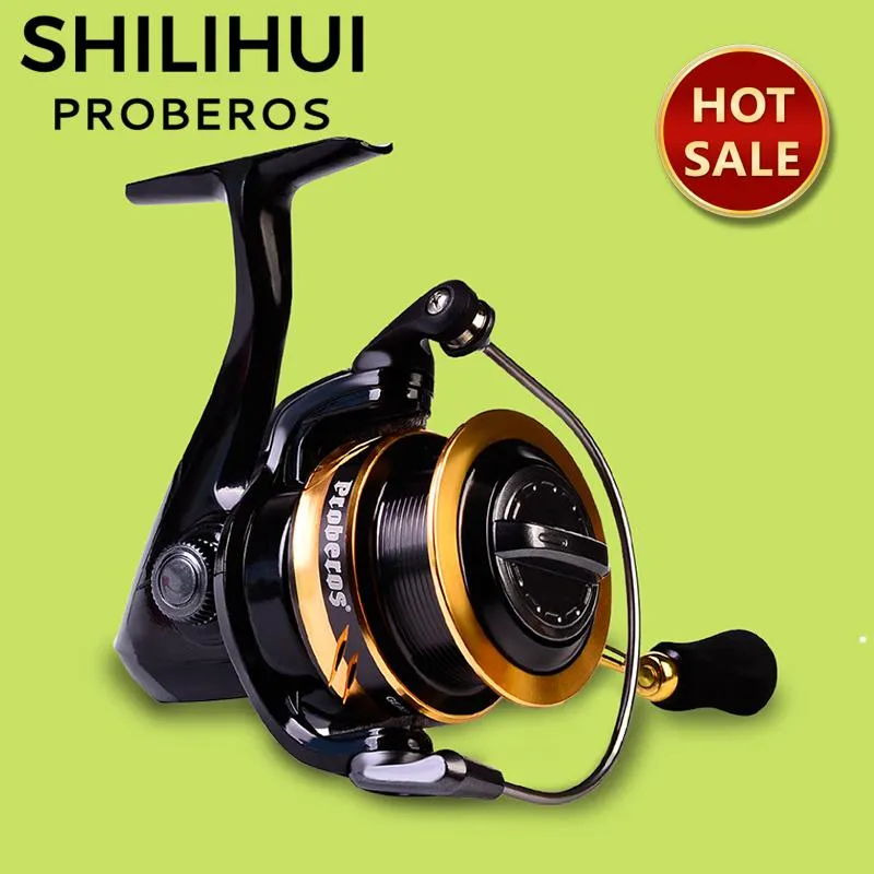 Baitcasting Reels Shilihui Spinning Reel Fishing Zoutwater Karper Tackle PESCA GRIPS ACCESSOIRES BFS