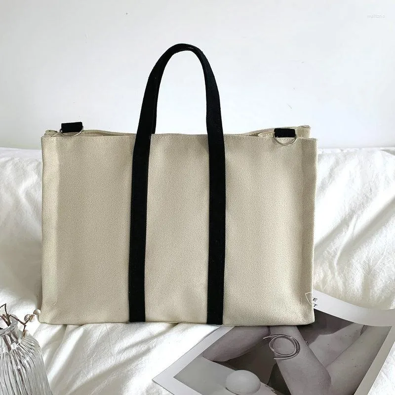 Abendtaschen Frauen Leinwand Umhängetasche Große Shopping Koreanische Chic Damen Messenger Studenten Bücher Tote Baumwolltuch Handtasche Für Mädchen