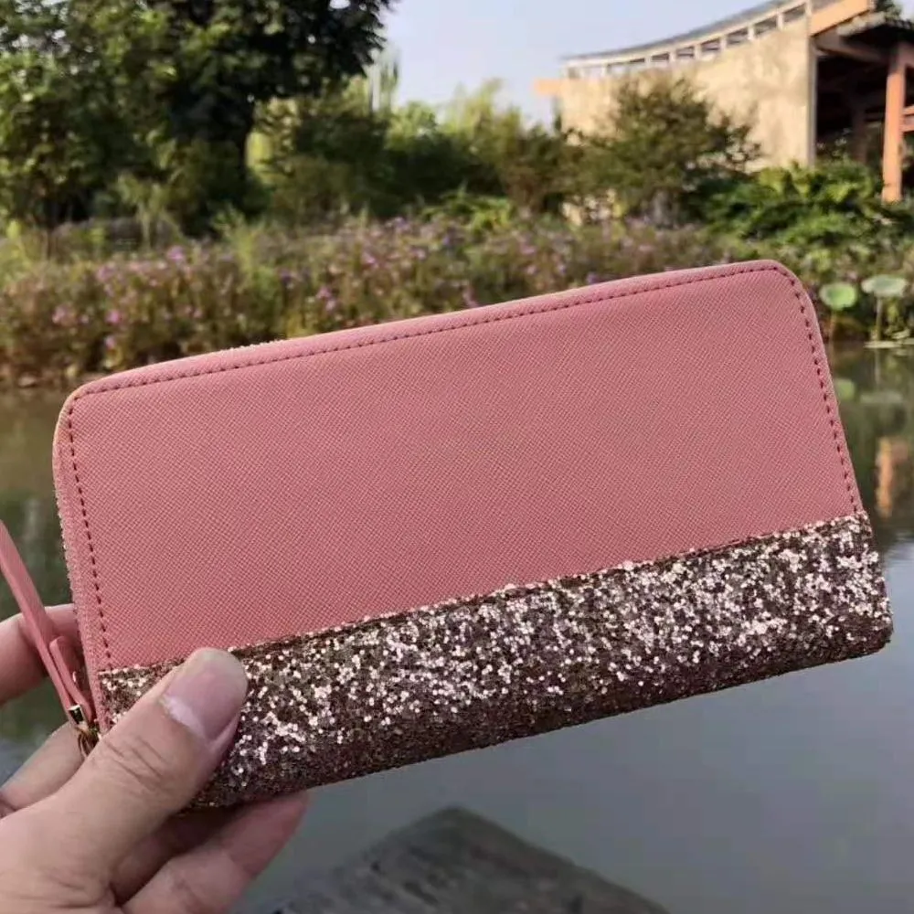 프랑스 디자이너 카드 홀더 지갑 지갑 패션 Zippy Evening Bags 클래식 지퍼 포켓 팔라스 가방 코인 긴 지갑 11716