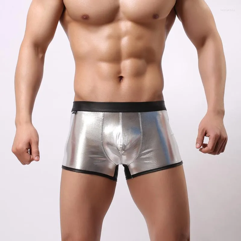 Calzoncillos macheros boxers hombres machos boxeadores pantalones cortos de imitación sexy boxershorts boxershorts para hombres