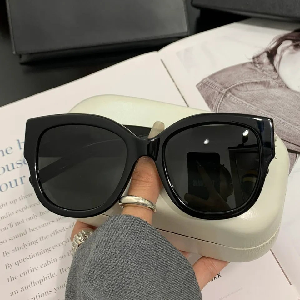 Kadın Erkek m95 Güneş Gözlükleri Shades occhiali da sole için Parlak Siyah Gri Kare Güneş Gözlüğü Tasarımcı Güneş Gözlüğü gafas de sol Kutu ile UV400 Koruma Gözlük