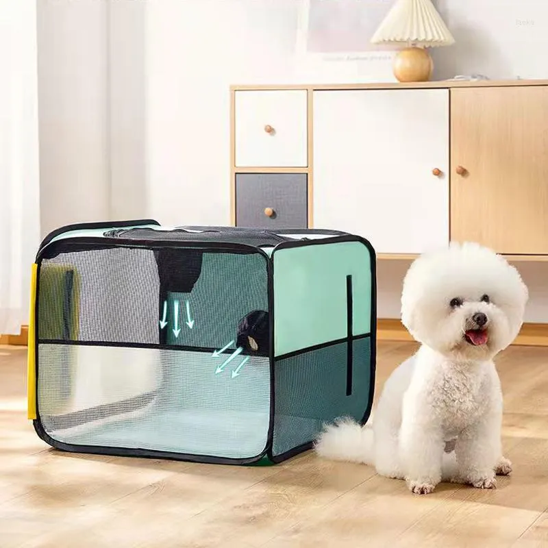 Abbigliamento per cani Forno per asciugatura di animali domestici Asciugatrice per gatti Artefatto da bagno che soffia silenzioso Borsa asciutta per uso domestico completamente automatica Scatola multifunzionale