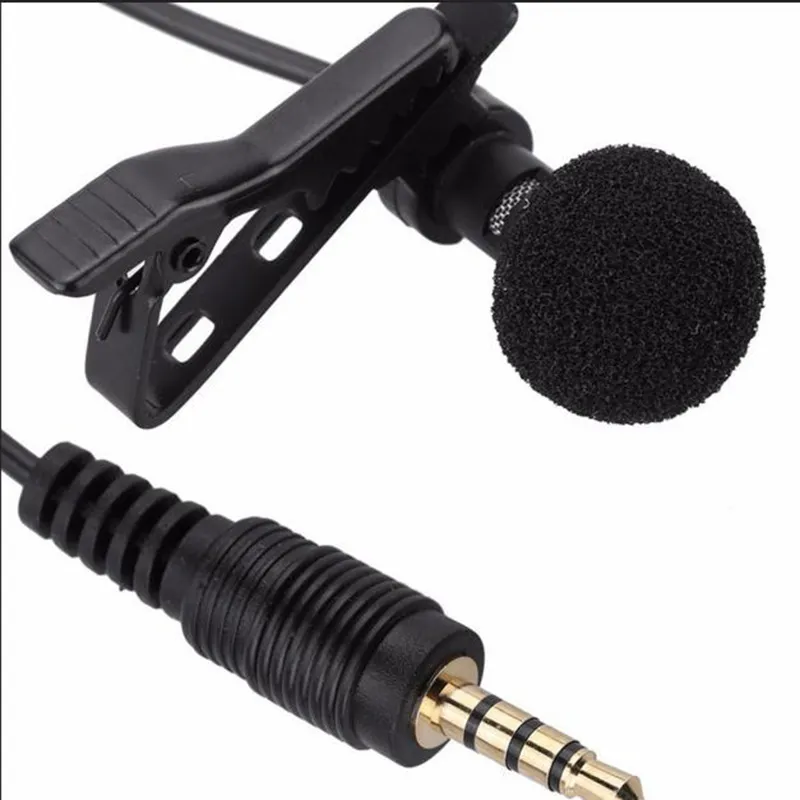 Aparelho de telefone celular Mini microfone tipo C 3,5 mm Microfona para Samsung Huawei Xiaomi CLIP-ON RECORDING MICROFONOE