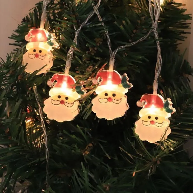 Strängar miflam julklappskamp för sovrum 1.5/3,5/4,5 m semesterbelysning dekoration dekorera fest sträng träd ljus