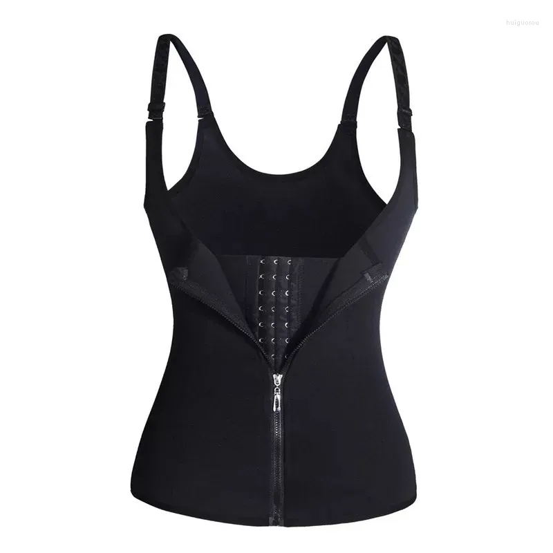 Women's Shapers Women Corset Strap Breasted Abdomen Shapewear Sports Slimming Waist Solid Color Button Body Vest Female