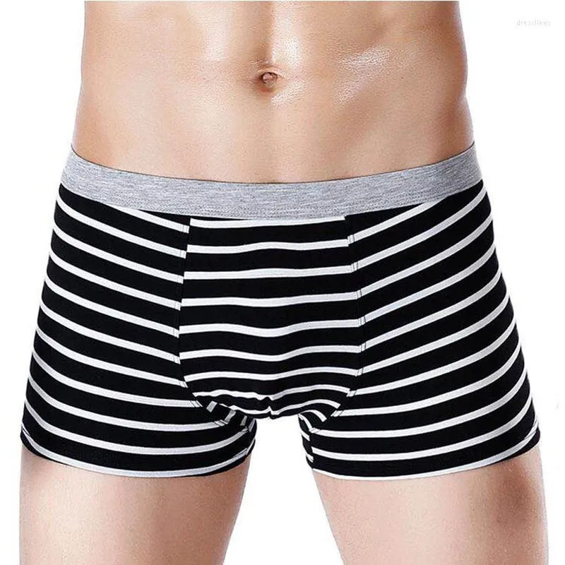 Caleçon Homme caleçon boxeur coton Sexy Homme Boxershorts ados malles Vetement Homme