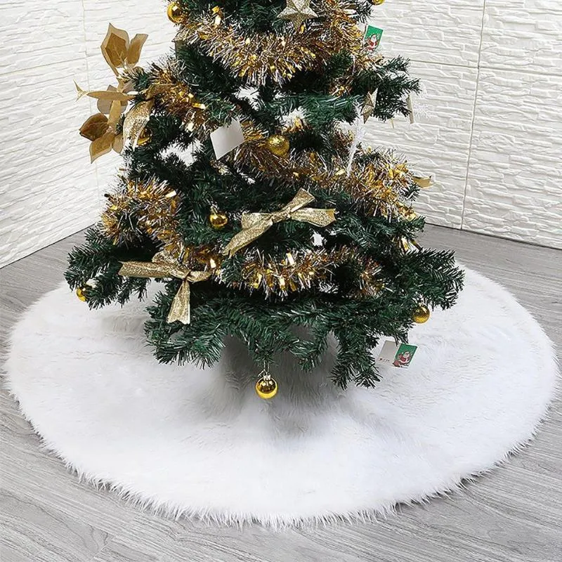 Decorazioni natalizie Gonna per albero di peluche Articoli per la casa Strumento pratico e durevole, innocuo