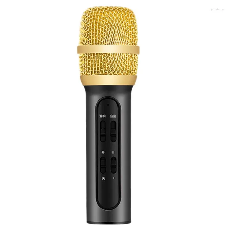 Mikrofoner C11 Mikrofonkondensator Telefon Datorhandhållen för att sjunga live -sändning