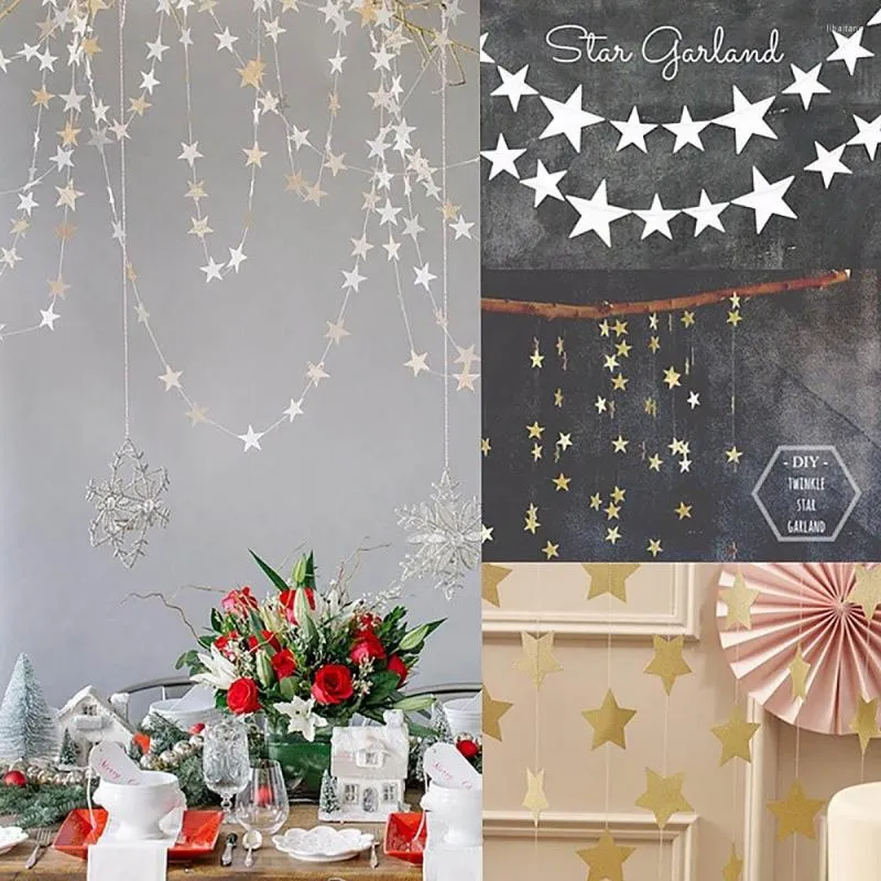 Christmas Decorations Shape Garland Hanging Star Paper 4M Party Beautiful